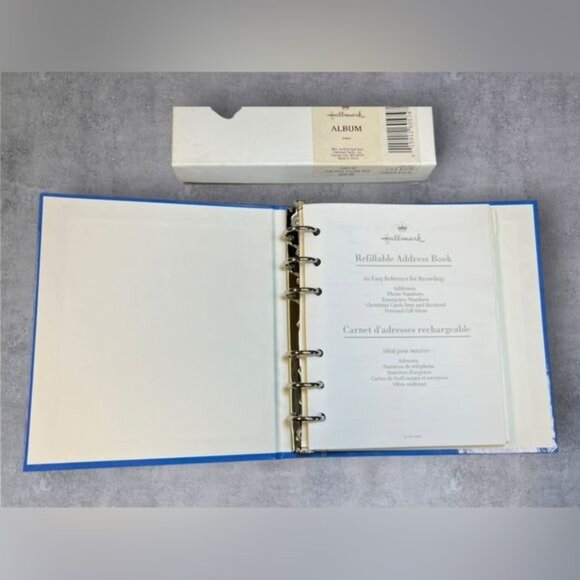 Hallmark "Like...Hello!" Fun Face Refillable Address Book - Picture 5 of 8